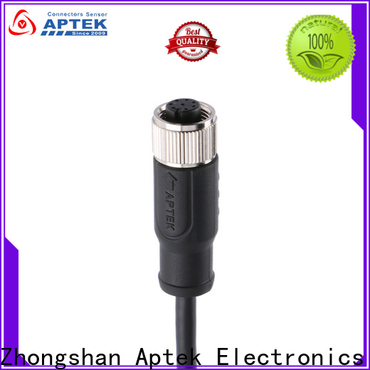 APTEK female m12 sensor connectors factory for packaging machine