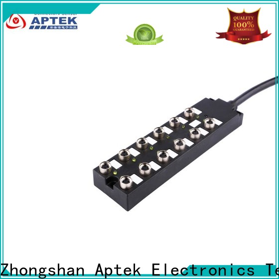 APTEK m8 connector block factory for industrial protocols