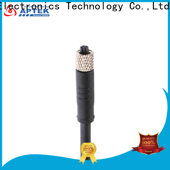 APTEK Custom m5 circular cable mount connectors manufacturers for industry