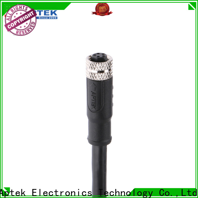 APTEK lead m8 panel mount connector company for engineering