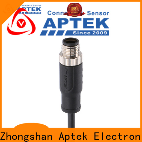 APTEK shielded m12 circular connector for sale for industry