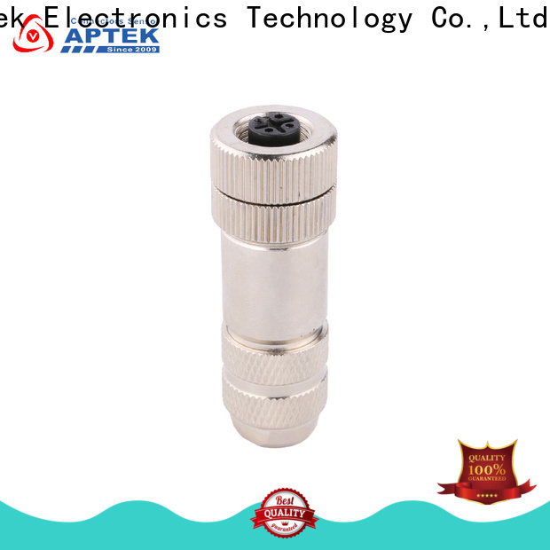 APTEK solder m12 panel mount connectors for business for packaging machine