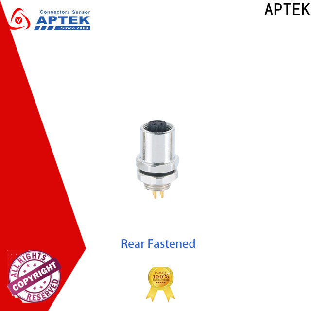 APTEK molded circular connectors for business for packaging machine