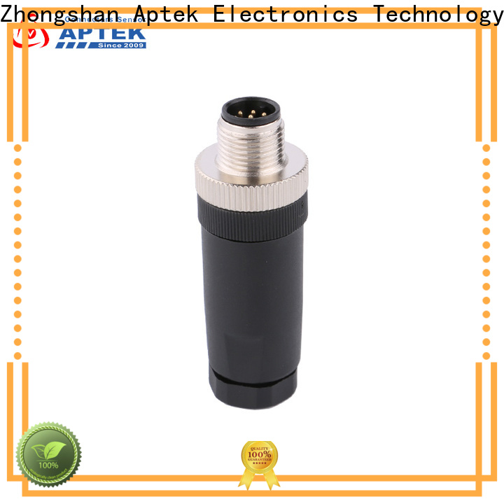 APTEK waterproof m12 x coded connector supply for industry