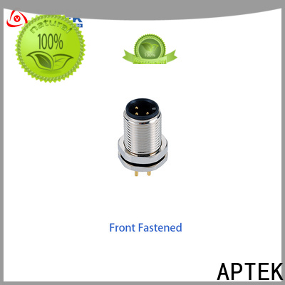 APTEK front m12 cable connector suppliers for engineering