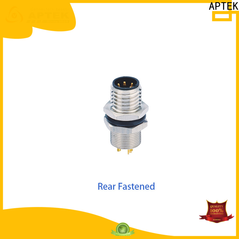 APTEK Top m8 panel mount connector factory for engineering