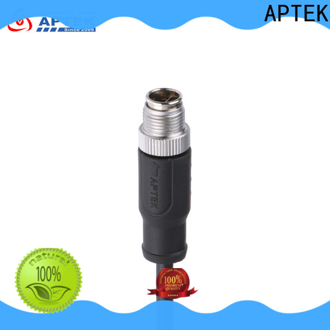 APTEK High-quality m12 field attachable connectors factory for packaging machine