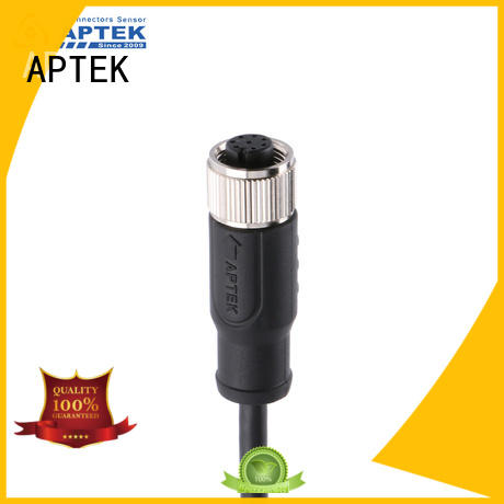 APTEK Latest m12 right angle connector suppliers for packaging machine