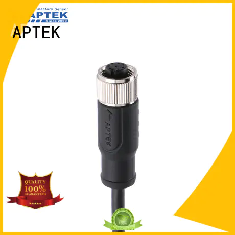 APTEK Latest m12 right angle connector suppliers for packaging machine