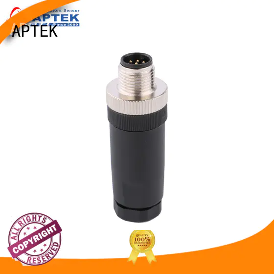 APTEK Custom m12 field attachable connectors supply for industry