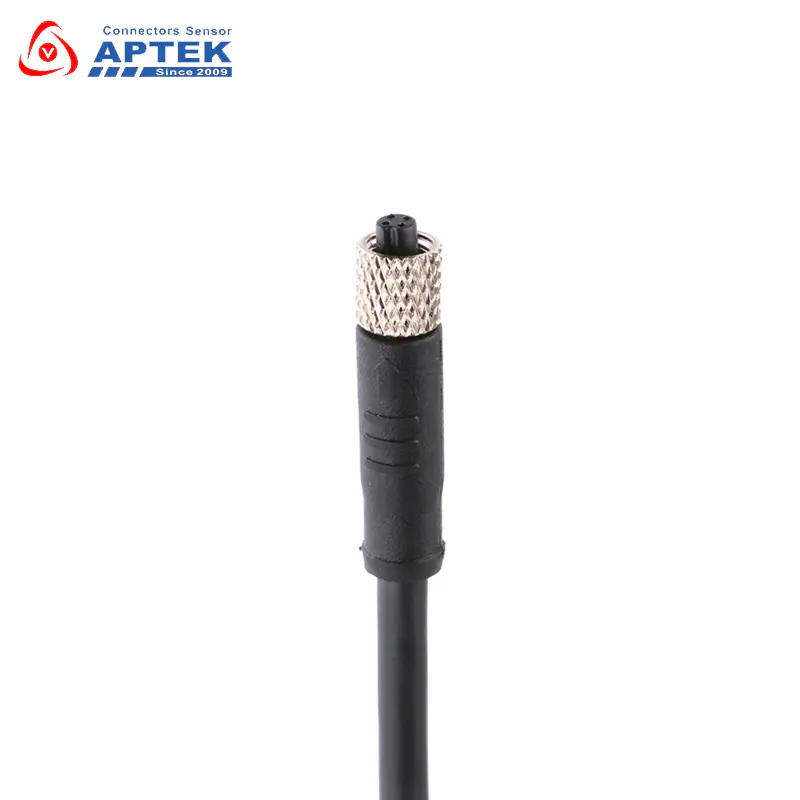 M5 Circular Female Non-Shielded Molded Cable