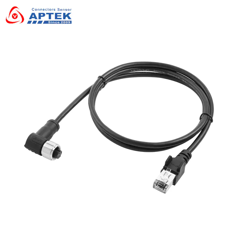 High Quality M12 Profinet/ EtherCAT Female Cable Assembly