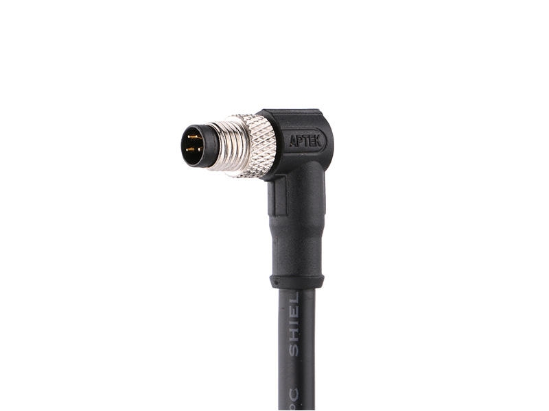 Custom m8 waterproof connector lead for sale for engineering