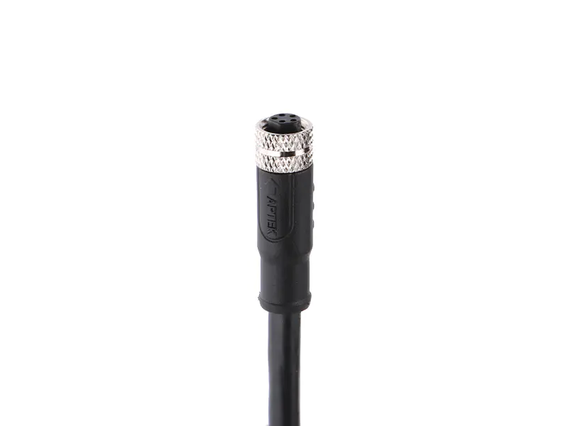 APTEK circular m8 cable connector factory for industry