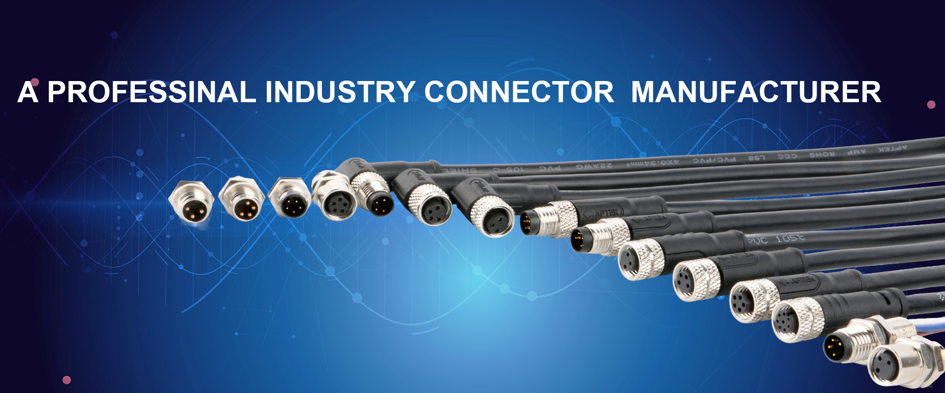 Cable Connector Manufacturer, Industrial Cable Connector APTEK