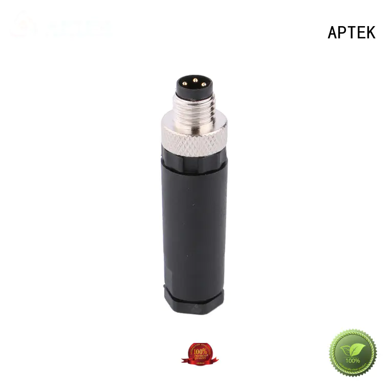 APTEK contacts m8 field wireable connector for sale for packaging machine