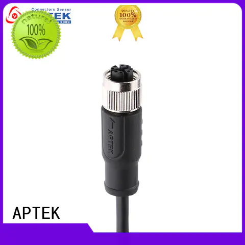 APTEK assembly m12 circular connector supply for industry