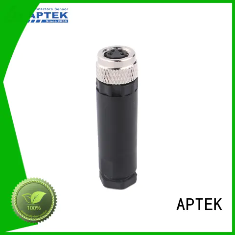 APTEK emishielded m8 waterproof connector for business for sale