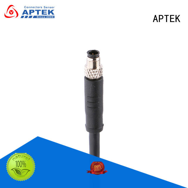APTEK contacts m5 circular cable mount connectors manufacturers for industry