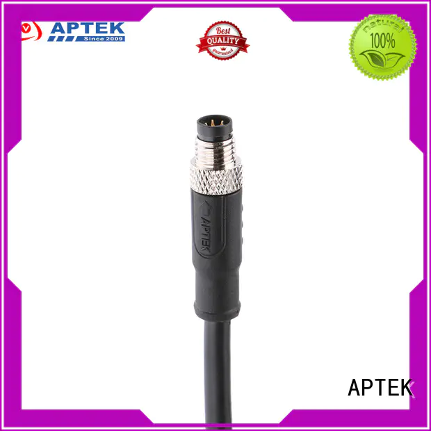 APTEK Custom m8 cable connector company for industry