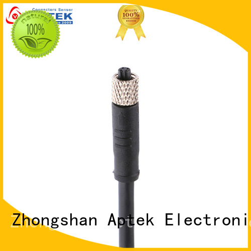 APTEK connectors circular cable connectors factory for packaging machine