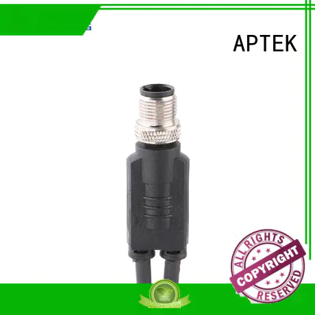 APTEK Best m12 cable connector manufacturers for industry