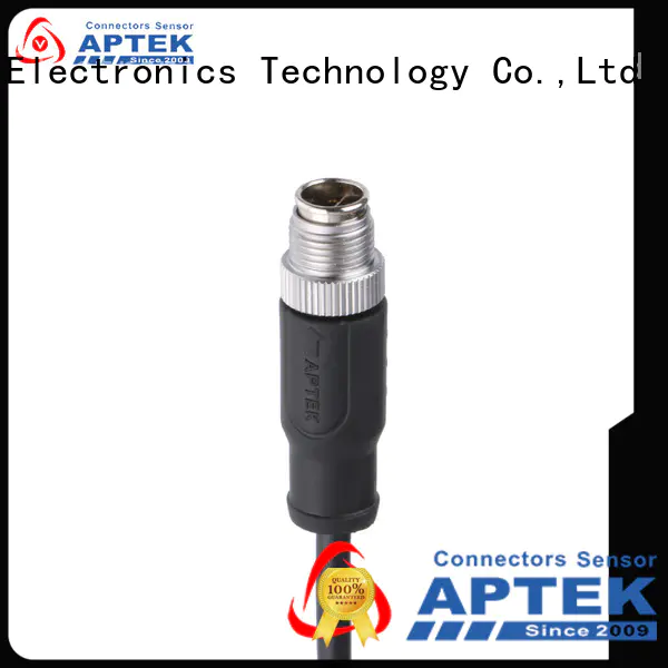 APTEK Latest m12 cable connector factory for industry