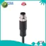 APTEK superior quality m12 waterproof connector with solder contacts for engineering