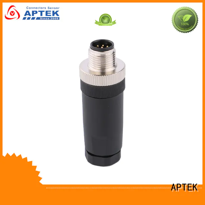 APTEK Custom m12 circular connector manufacturers for industry