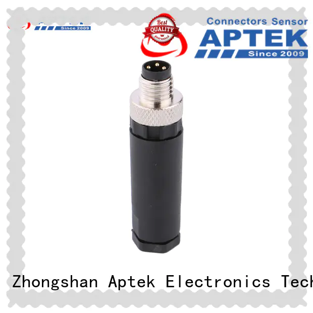APTEK superior quality m8 female connector with pcb contacts for engineering
