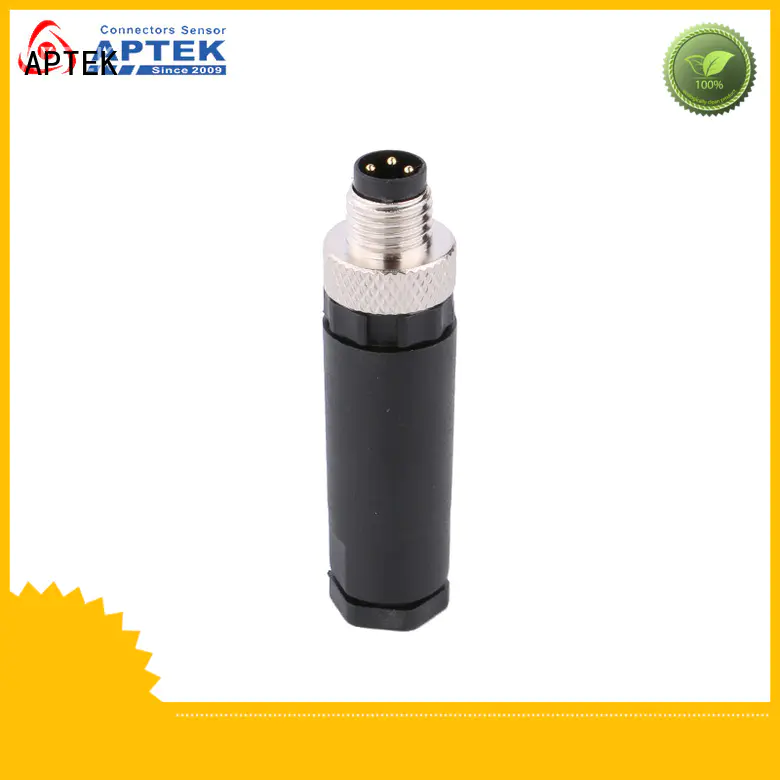 APTEK Custom m8 field wireable connector company for engineering