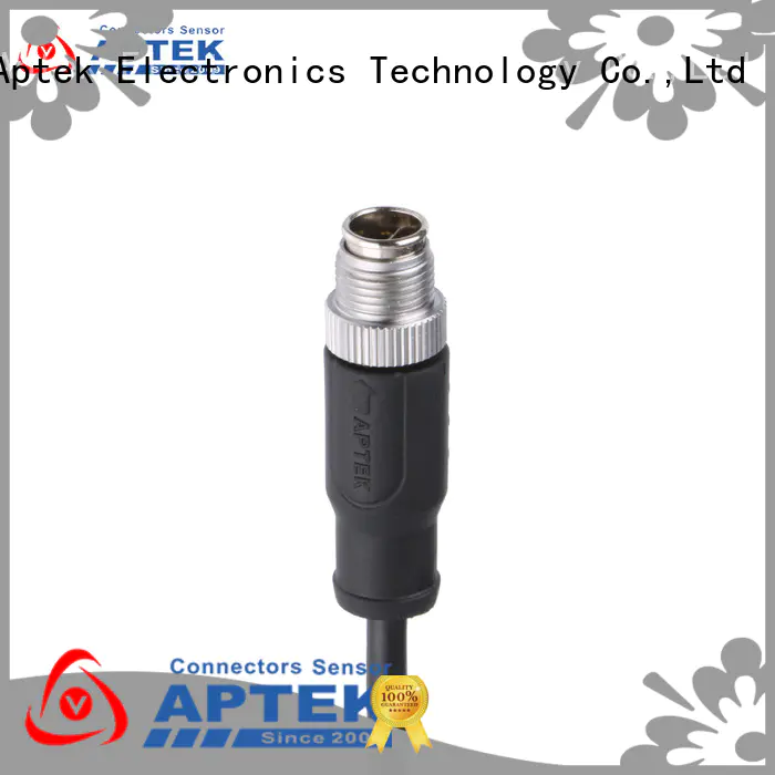 APTEK Custom m12 industrial connector suppliers for engineering