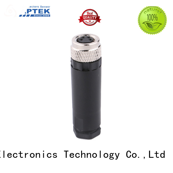 APTEK emishielded m8 sensor connectors manufacturers for packaging machine