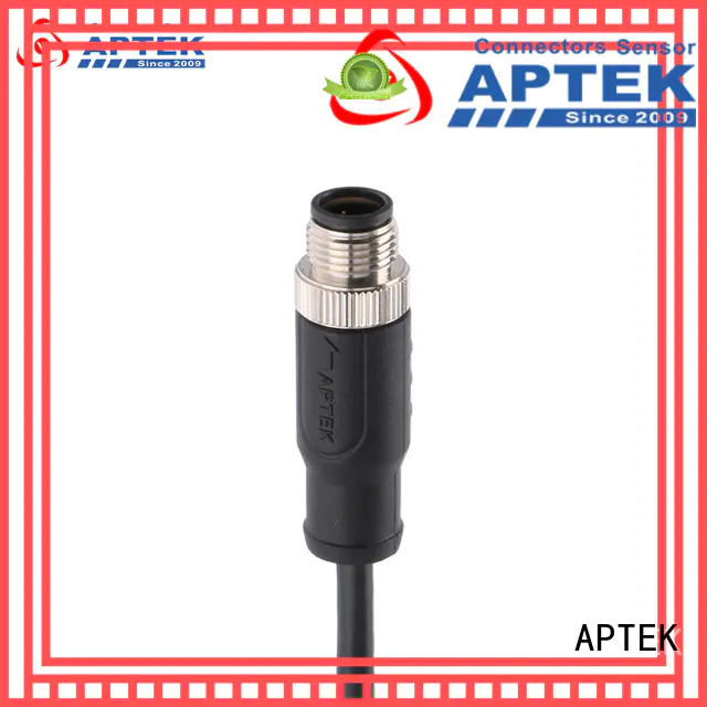 APTEK cable m12 female connector factory for industry