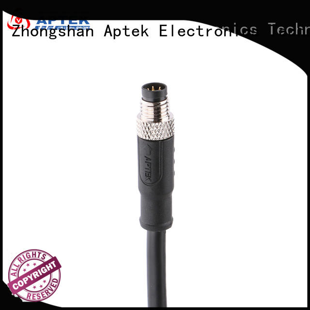APTEK molded m8 cable connector factory for industry