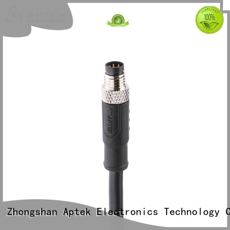 APTEK molded m8 circular connector suppliers for industry