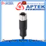 APTEK superior quality m12 male emi-shielded connectors with lead wires for packaging machine
