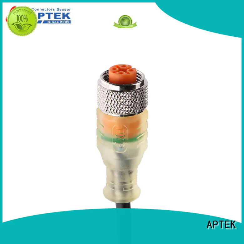 APTEK nonshielded m12 circular connector supply for industry