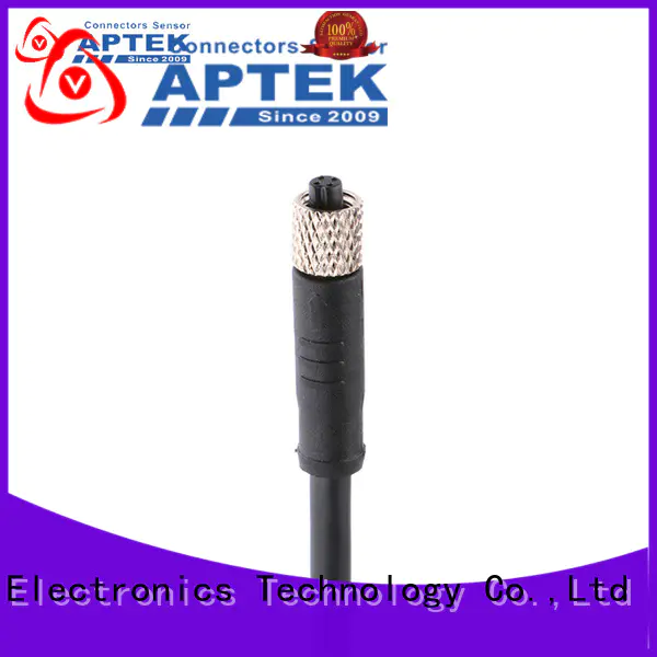 APTEK female connector m5 with pcb contacts for packaging machine
