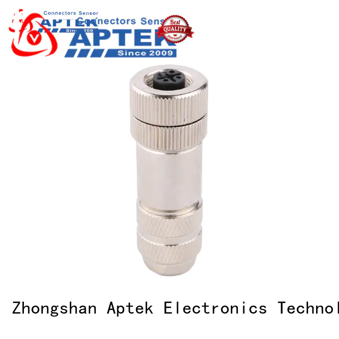 APTEK mount m12 field attachable connectors company for industry
