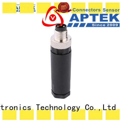 APTEK New m8 cable connector supply for packaging machine