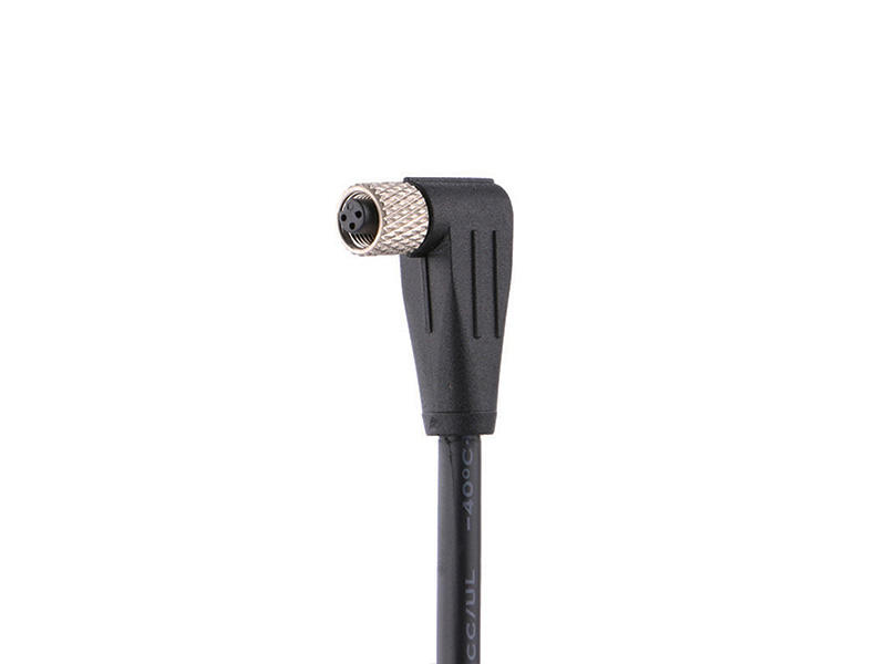 M5 Circular Female Non-Shielded Molded Cable-1
