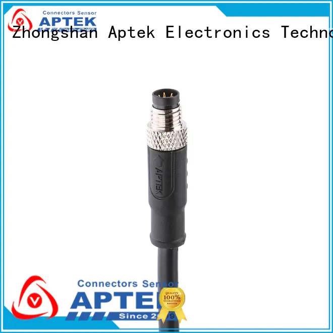 circular m8 field wireable connector connectors for APTEK