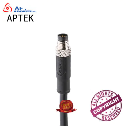 APTEK Top m8 waterproof connector for sale for engineering