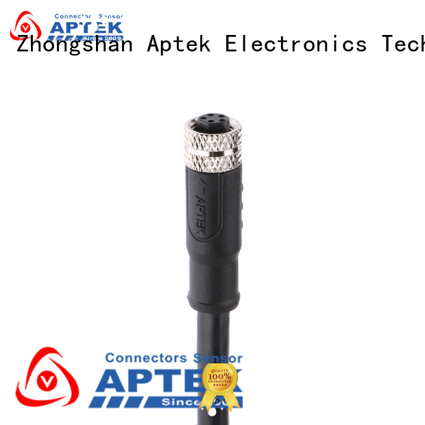 APTEK mount m8 panel mount connector company for sale