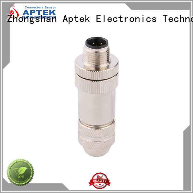 APTEK solder m12 field attachable connectors company for industry