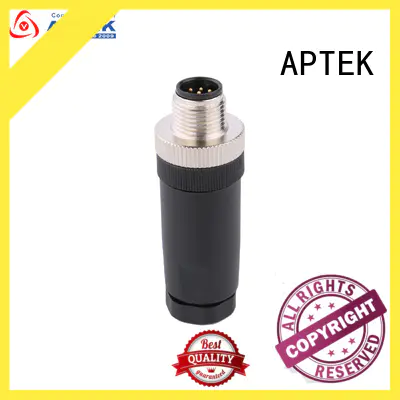 APTEK wires m12 sensor connectors manufacturers for packaging machine