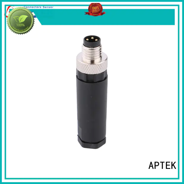 APTEK lead m8 field wireable connector for business for industry