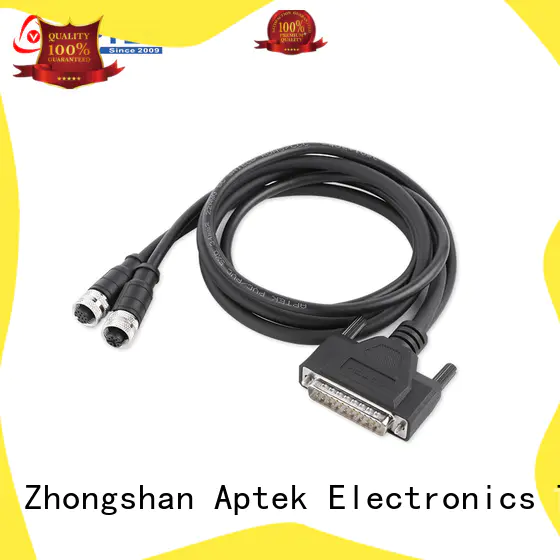 APTEK m12 custom cable assembly manufacturers company for packaging machine