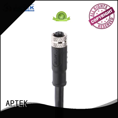 APTEK connector m8 cable connector supply for industry